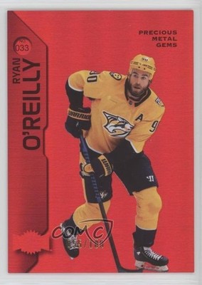 2023-24 Skybox Metal Universe PMG Red 55/100 Ryan O'Reilly #033 1pc9