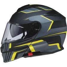Z1R Solaris 2.0 Slater Modular Helmet | Black/Grey/Yellow | DOT ; ECE 22-05