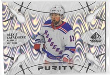 2022/23 SPx Alexis LaFreniere New York Rangers Purity Insert