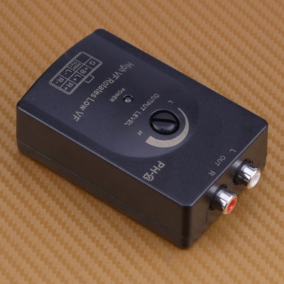Auto Audio RCA Lautsprecher High To Low Level Line Output Konverter 0.2-2V 1A w