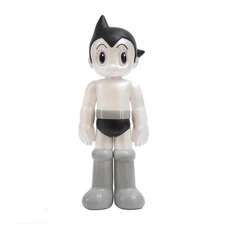 HUNG HING TOYS HHTOYS Astro Boy Stand Pearl Silver Open Eyes PVC Sofubi H13CM5in