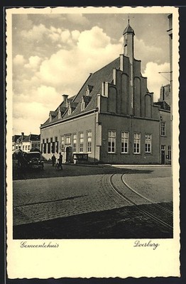Doesburg, Gemeentehuis, Community House, Postcard 
