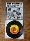 The Beatles 'I Want To Hold Your Hand' original 1964 7" picture sleeve ex cond