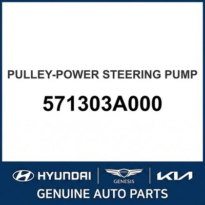 2000-2005 Kia Optima Riemenscheibe - Servopumpe OEM Neu 571303A000