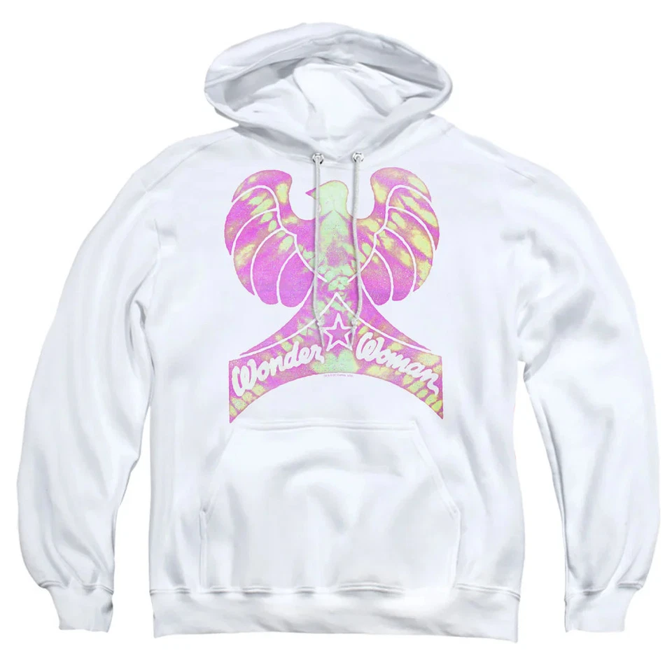 Sudadera con capucha blanca DC Wonder Bird para hombre Foto 2 de 4