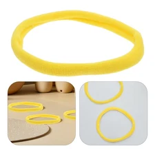 96 PCS Elastic Braided Material Bag Loom Bands for Potholders Rope