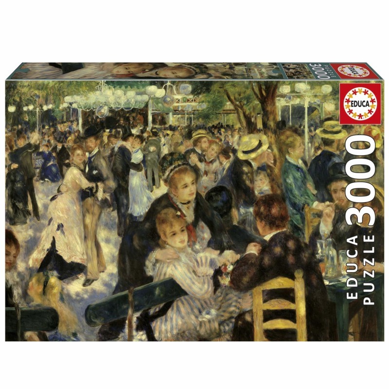 Puzzle 3000 Pièces Idée Cadeau Idéale Educa pour Amateur d'Art Impressionniste