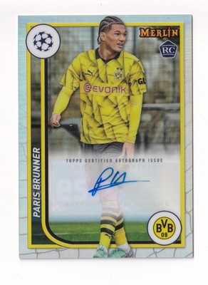 2023-24 Merlin UEFA Club Competitions Autographs #AH-PB Paris Brunner