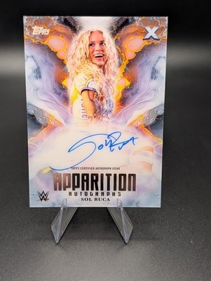 2025 Topps Exalted WWE #APA-SOL Sol Ruca Apparition Autographs On Card Auto