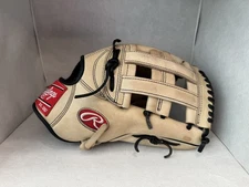 rawlings heart of  hide baseball glove GH2PROCY 12.75 outfield rht Game ready