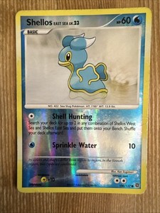 Pokémon TCG Shellos East Sea Secret Wonders 106/132 Reverse Holo Common DMG