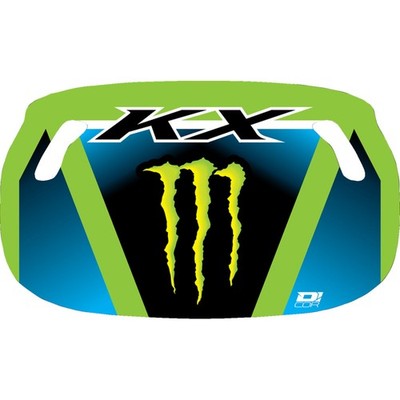 Dcor Monster Energy Pit Boards - Kawasaki Motorcycle Dirt Bike 60-60-125