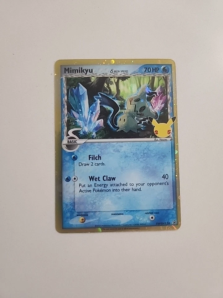 Mimikyu SWSH136 SWSH: Sword & Shield Promo Cards for sale | eBay
