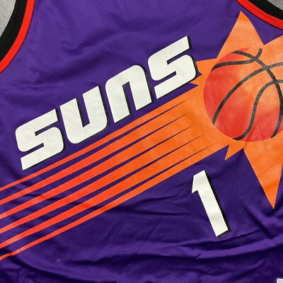 100% Authentic Penny Hardaway Vintage Champion Phoenix Suns Jersey