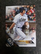 2016 Topps Rookie Alex Dickerson RC Card# 281. rookie card picture