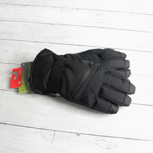 Guantes de esquí de snowboard de invierno para hombre Tek Gear talla S M negros - Imagen 1 de 8