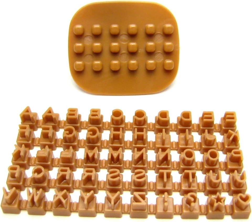 🍪Deco Cookie Stamp Tool set - English Alphabet 26 letters & 4 signs Easy to use - Image 4 of 4