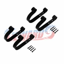 Wall Mount Gun Rack Rifle Gun Hooks Large and Small Gun Hangers 2 Pair