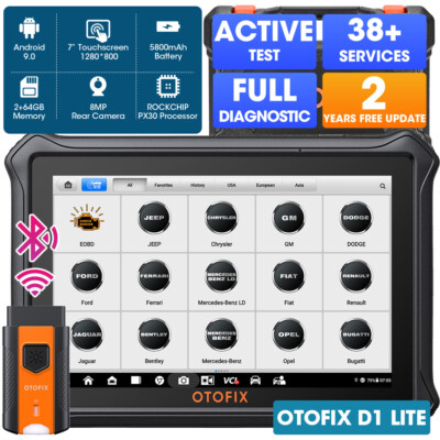 2026 OTOFIX D1 Lite Deutsch KFZ OBD2 Diagnosegerät Auto Scanner ALLE SYSTEM TPMS