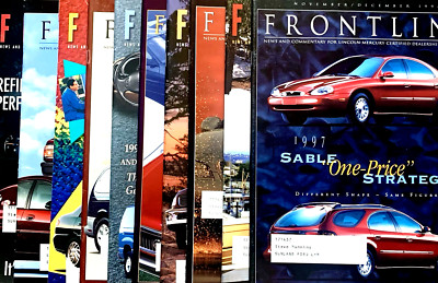 FORD FRONTLINE MAGAZINE, LOT OF 10 FOR 1996 | eBay