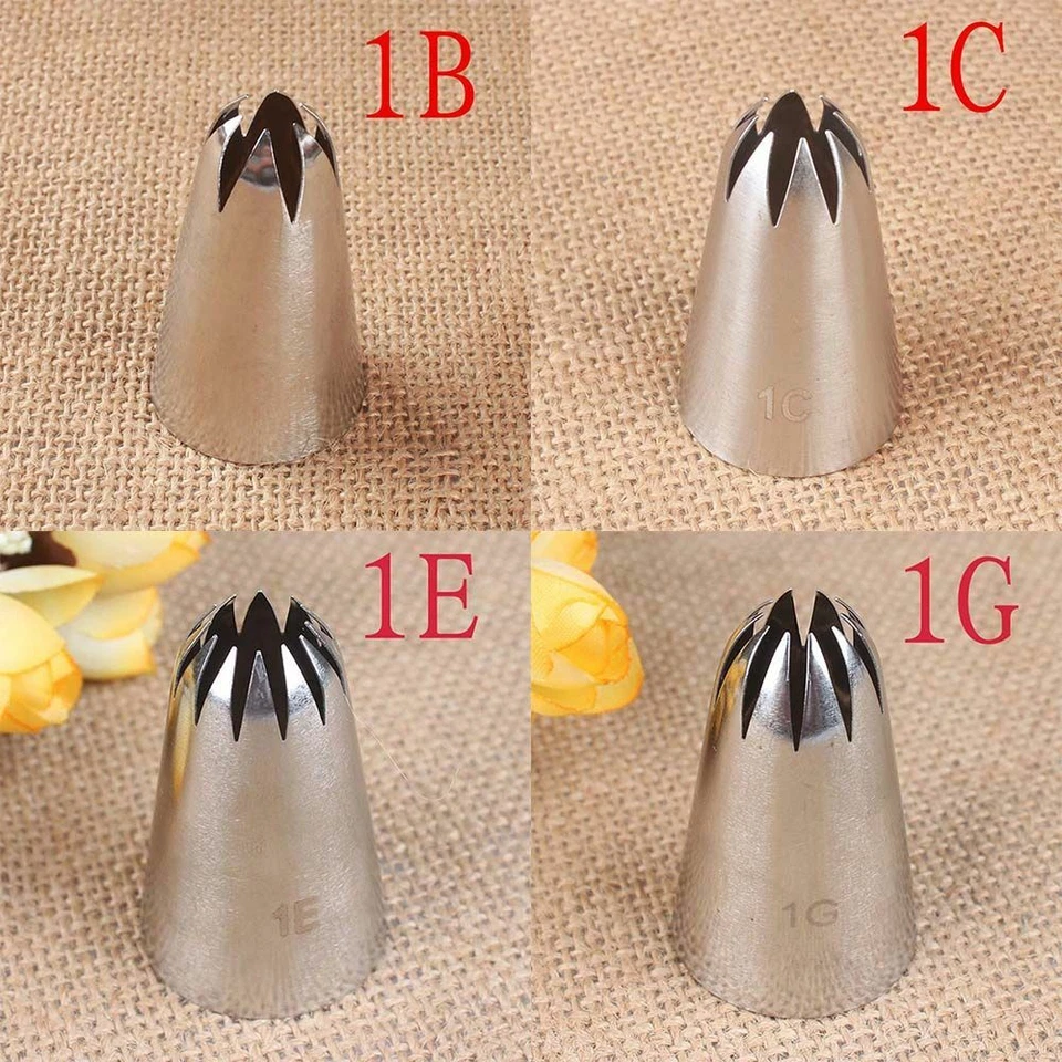 Pastry Tools Drawing Baking Tools Icing Piping Cake Nozzles Cake Decorating - Image 2 of 4