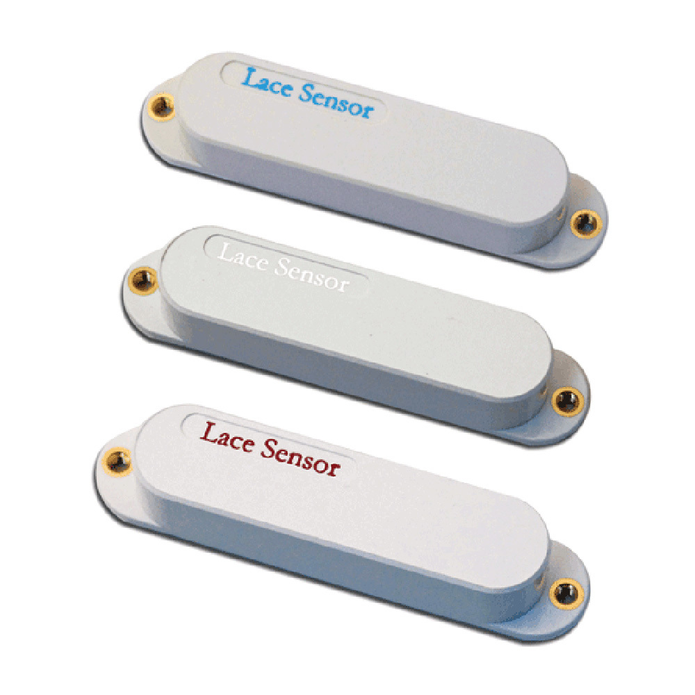 Lace Sensor Blue エレキ　ピックアップ Lace Sensor Blue Fire Pack Single Coil Set (Light Blue