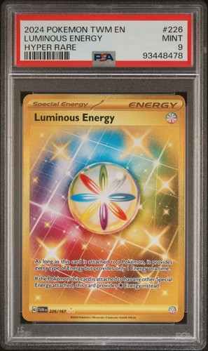 Luminous Energy graded PSA 9 for sale on eBay