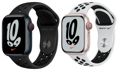 Apple Watch Series 7 45mm (GPS + Cellular) Nike Edition Aluminum 