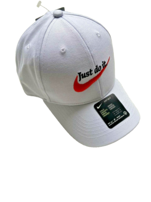 orange and white nike hat