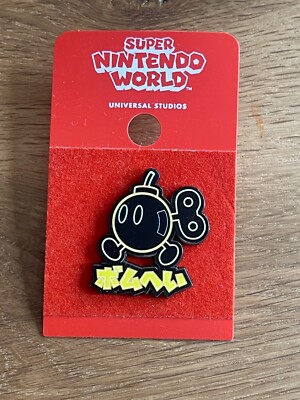 Nintendo Pin - Super Nintendo World Universal Studios USA - BOMBE