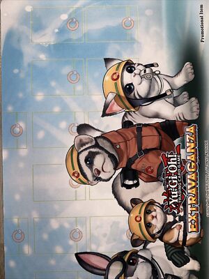 Yu-Gi-Oh! Extravaganza Game Mat Rescue Cat & Rabbit OFFICIAL
