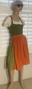 Original Lanz herrlich Salzburg Wien Innsbruck Dress  Vintage Dirndl Austria 40