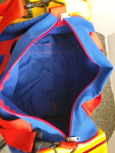Rare Vintage Promo Diet Pepsi Duffle Bag 24" Long 12" Tall & Wide Adj Strap - Picture 7 of 8
