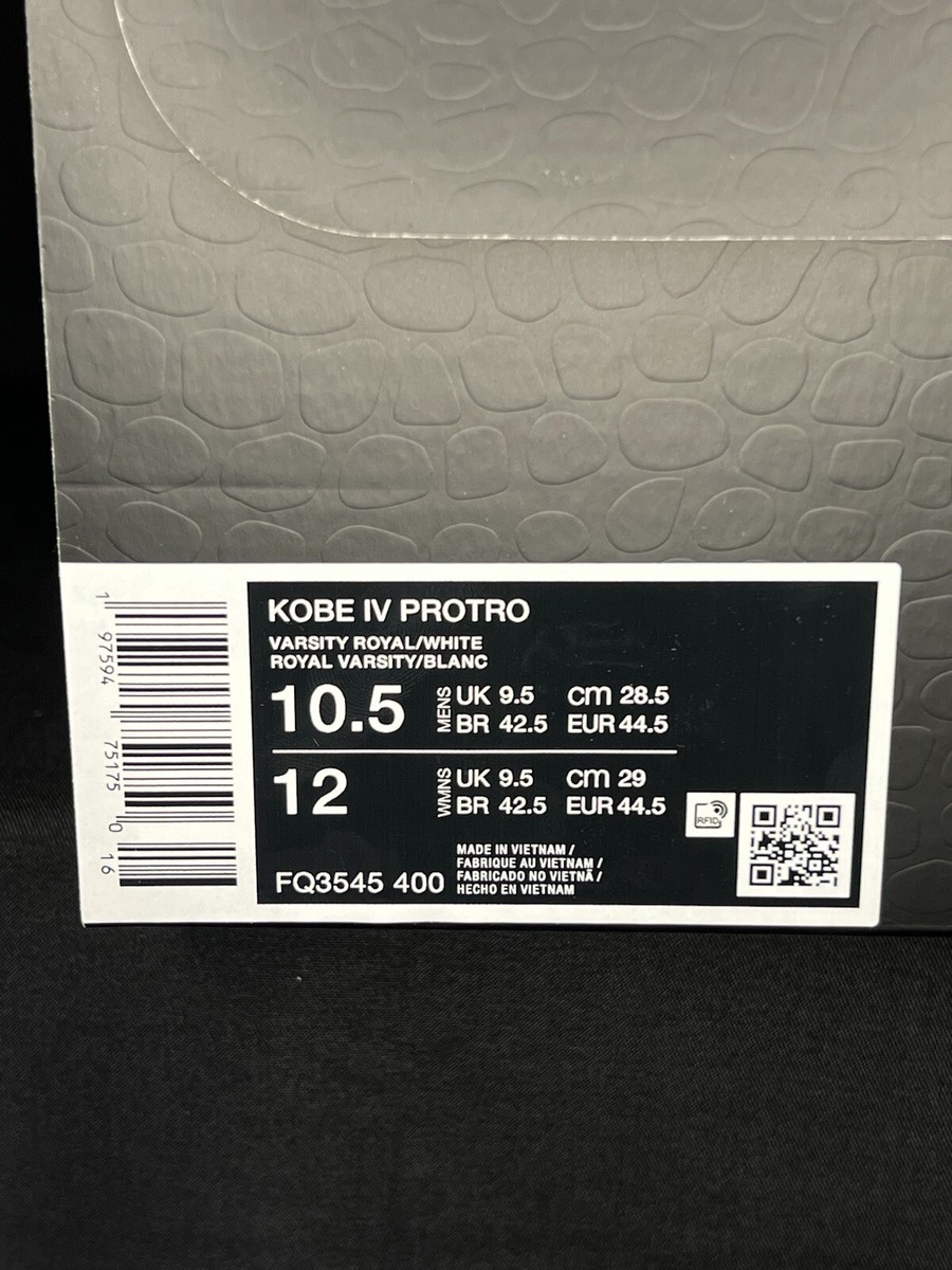 Size 10.5 - Nike Zoom Kobe 4 Protro 2024 Philly for sale