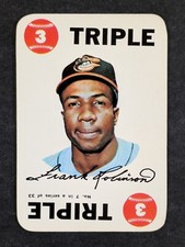 1968 Topps Baseball Game Card #7 Frank Robinson