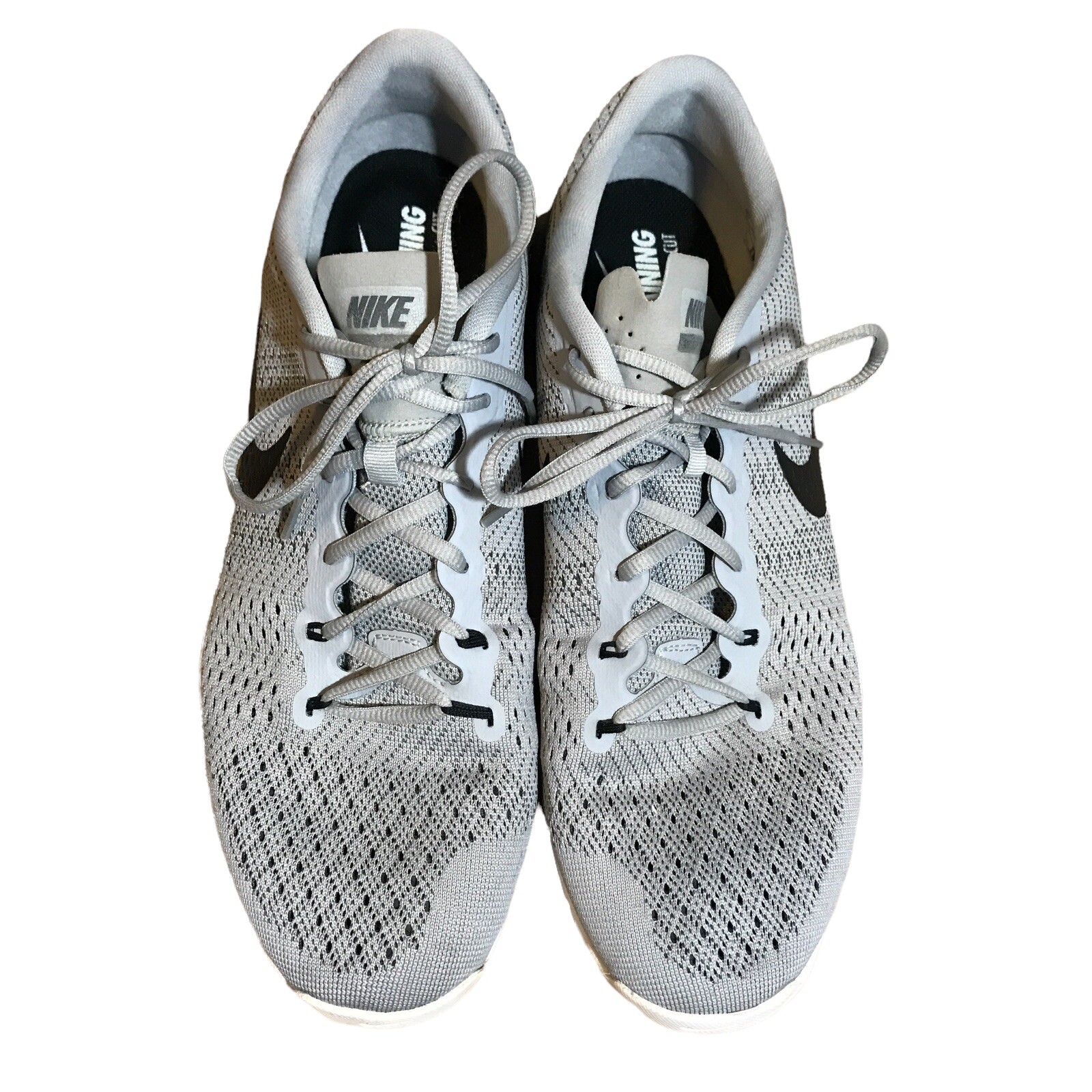 Nike Flywire Training Tennis Shoes Sneakers Sz 14 Gra… Gem