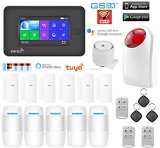 C16 APP IP WiFi+GSM+RFID Wireless Smart Home Security Alarm System+Amazon Alexa