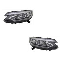 LED Scheinwerfer Set Rechts Links H11 HB3 FüR Honda CR-V IV Rm_ RE