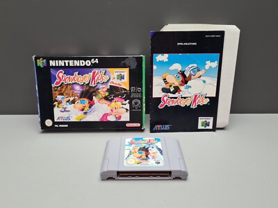SNOWBORD KIDS NINTENDO 64 PAL NOE OVP CIB BOXED N64