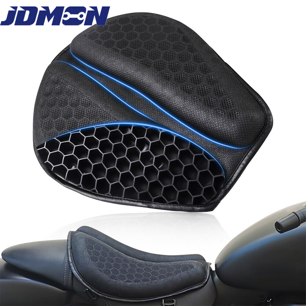 Motorcycle Comfort Seat Cushion 3D Gel Cover Pillow Pad Pressure Relief Seat eBay