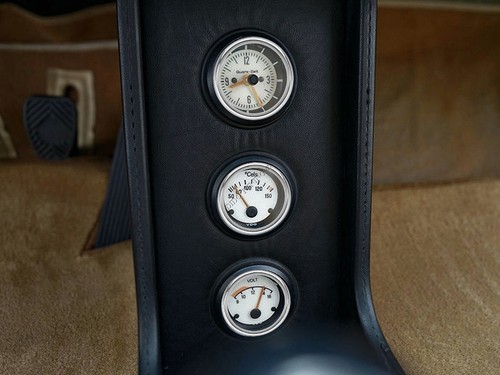 For Porsche 914 1969-1978 Polished aluminum rings for additional indicators x3 - Picture 6 of 7