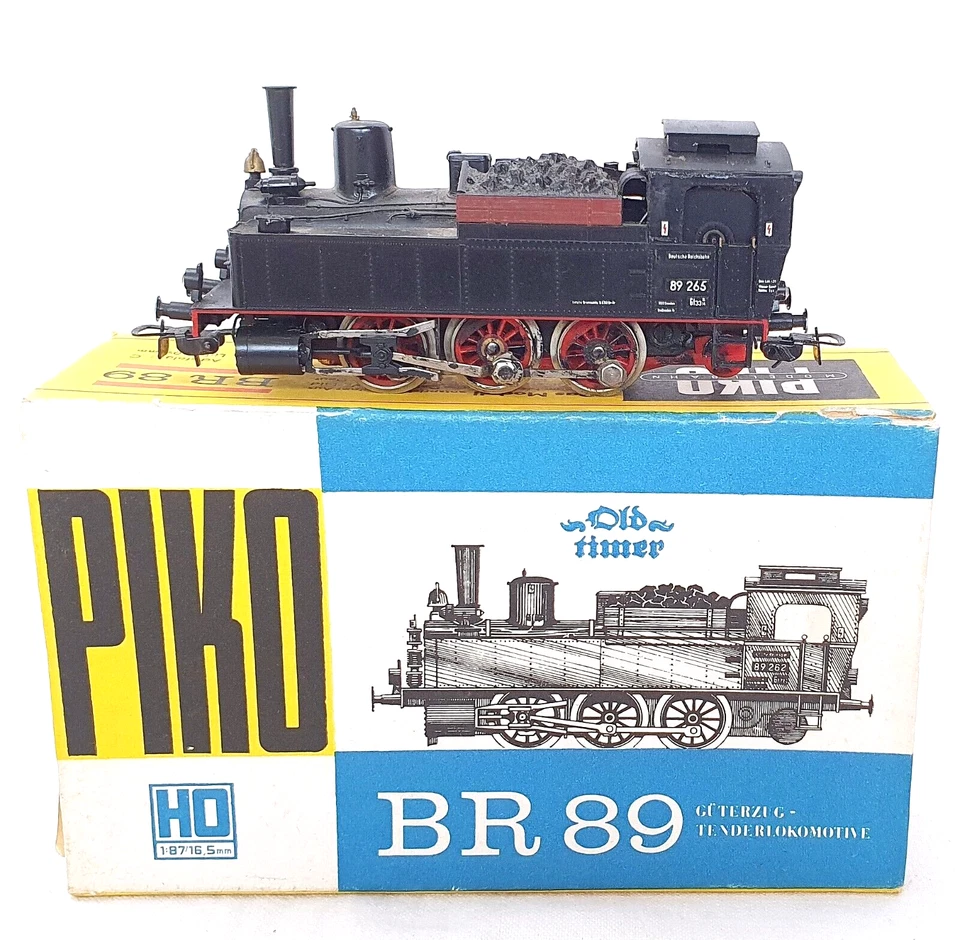 Piko HO 1:87 German DR Deutsche Reichsbahn BR 89 STEAM TANK LOCOMOTIVE NMIB`78! - Image 2 of 4