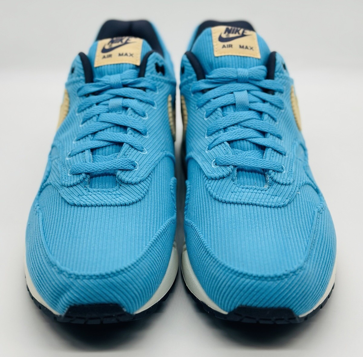 NEW Nike Air Max 1 Corduroy Baltic Blue FB8915-400 Men display picture 2