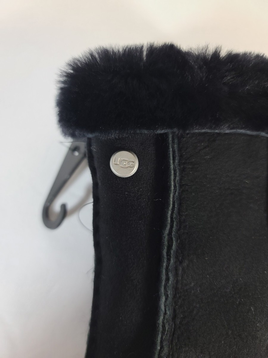 UGG Women's Classic Perforated Shearling Sheepskin Handsewn Gloves
