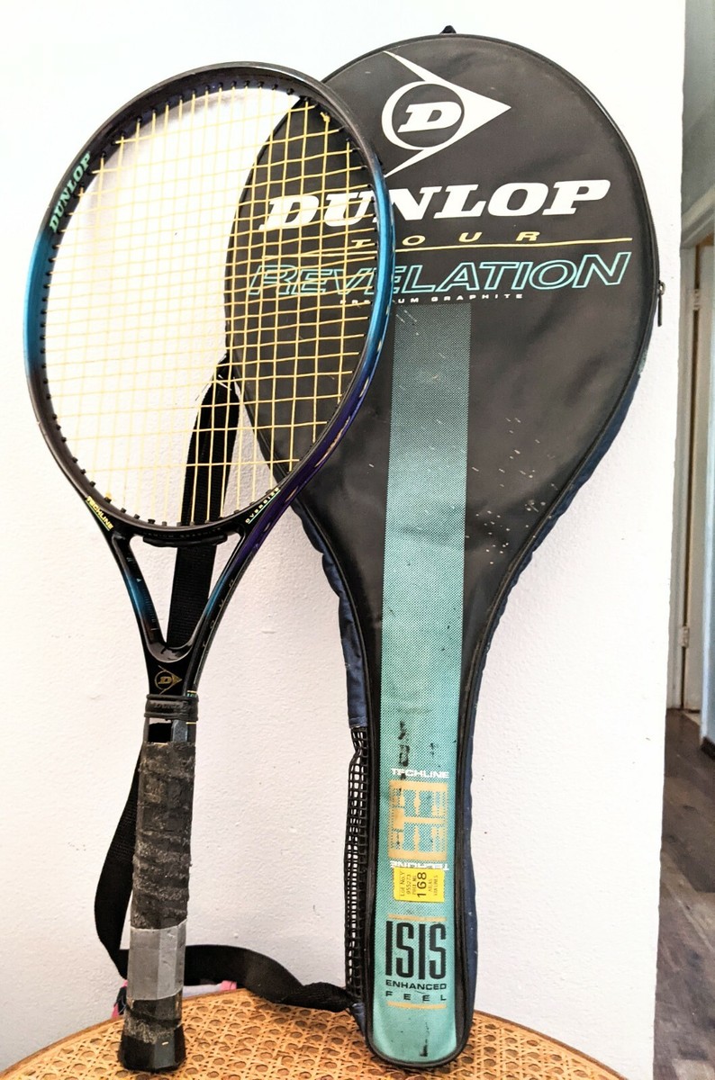 Dunlop Tour Revelation Premium Graphite, Tennis Racquet + Cover