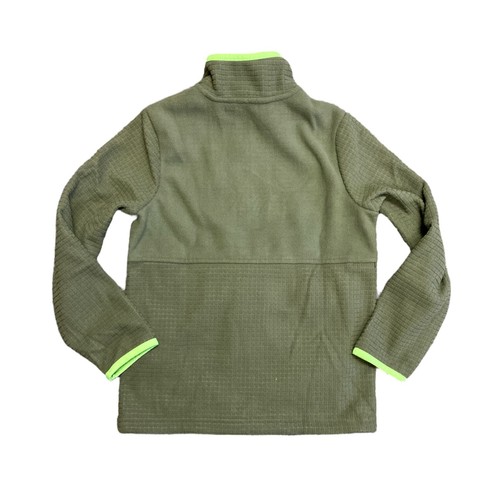 NEW!! Lands' End Boy's Breathable Grid Fleece Full-Zip Jackets Variety #305 - Picture 5 of 7