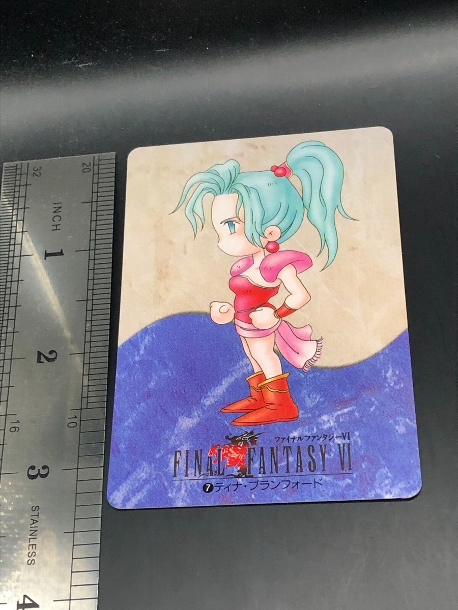 7 Tina Branford 1994 FINAL FANTASY 6 card JAPAN SQUARE D705 | eBay