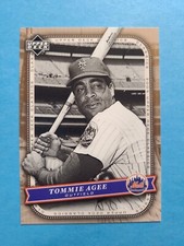 TOMMIE AGEE 2005 UPPER DECK CLASSICS BASEBALL CARD # 91 F7772