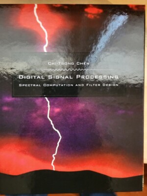 Digital Signal Processing : Spectral Computation and Filter Desig
