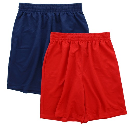 Men's Gym Basketball Shorts Athletic Workout Active Mesh Short with 2 Pockets - Picture 44 of 69